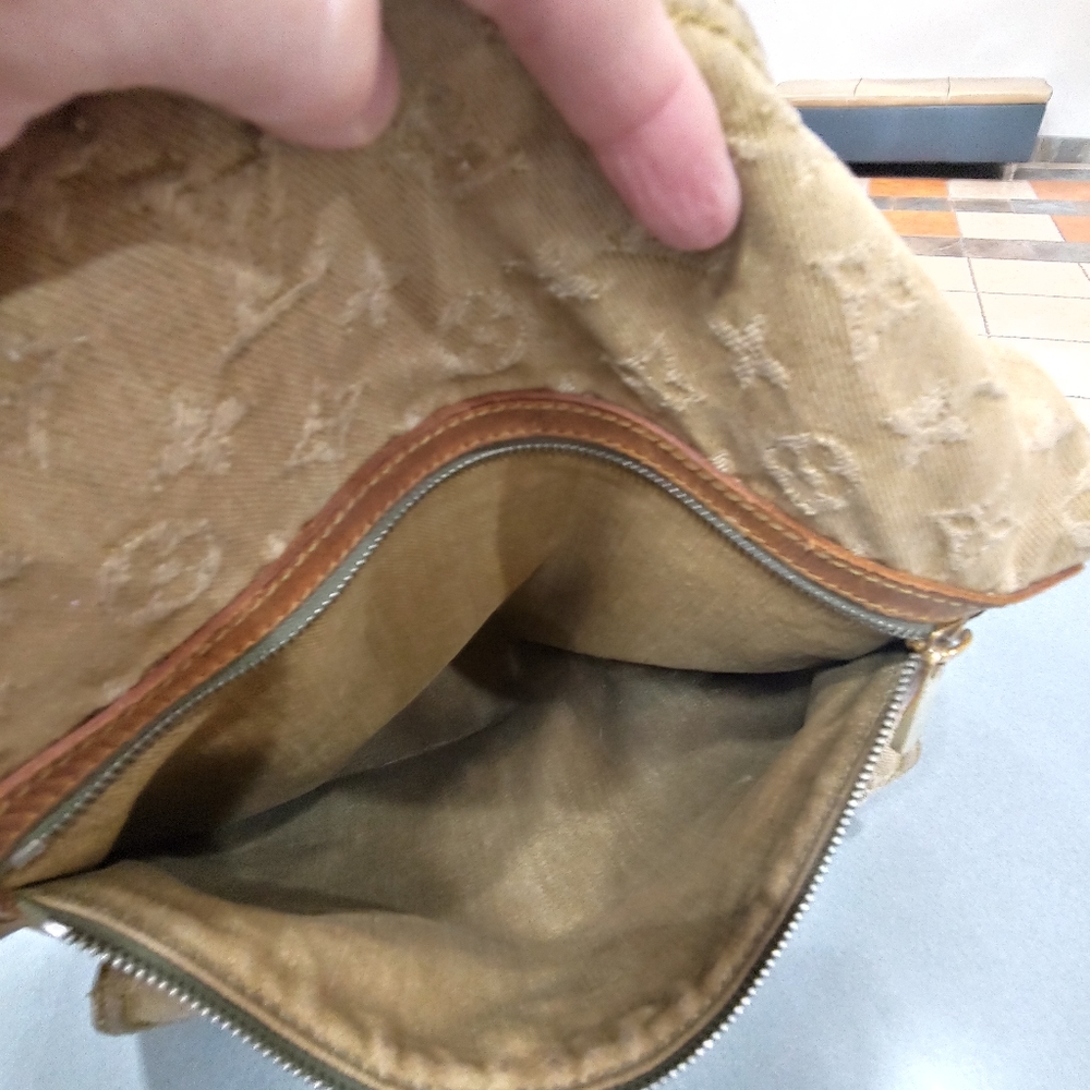 Monogram Denim Bag
